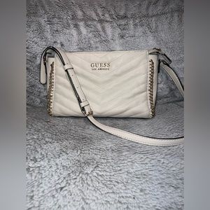 Guess off white bag